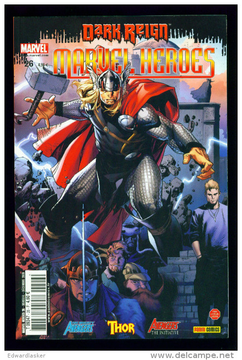 MARVEL HEROES N°26 - Panini Comics - Décembre 2009 - Dark Reign - Thor (Coipel) - Excellent état - Marvel France