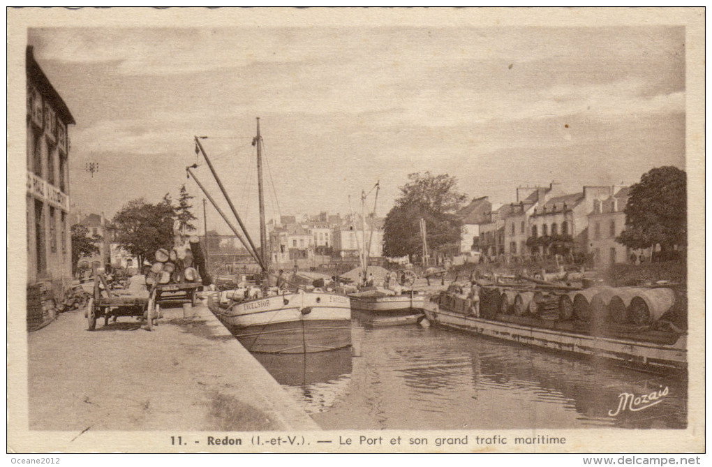 35 Redon. Le Port - Redon