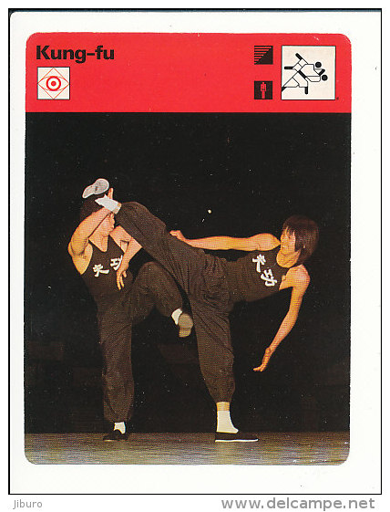 Fiche Illustrée Sport / Kung-fu // IM 01-FICH-SPORT - Sport