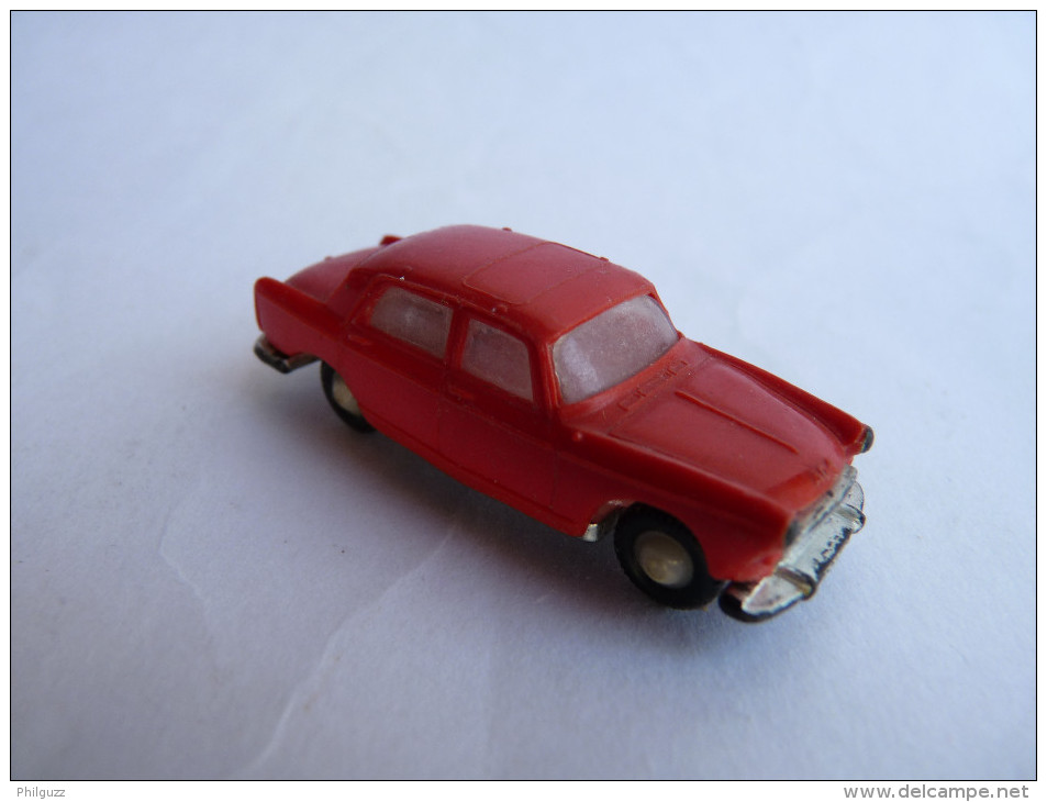 VOITURE - AUTOMOBILE - PEUGEOT 404 ROUGE - Micro NOREV 1/86 N°93 - Schaal 1:87