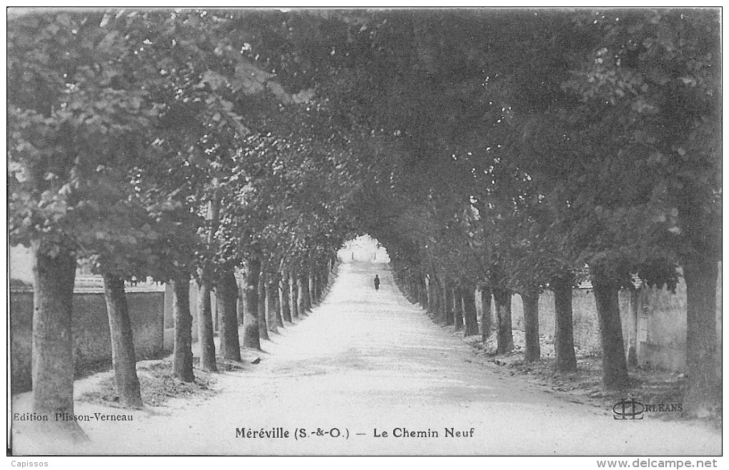 Mereville Le Chemin Neuf Très Bon Etat - Mereville