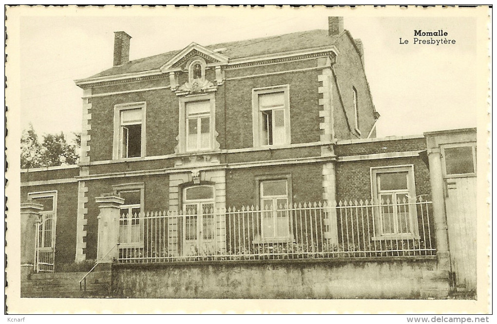 CP De MOMALLE " Le Presbytère " . - Remicourt