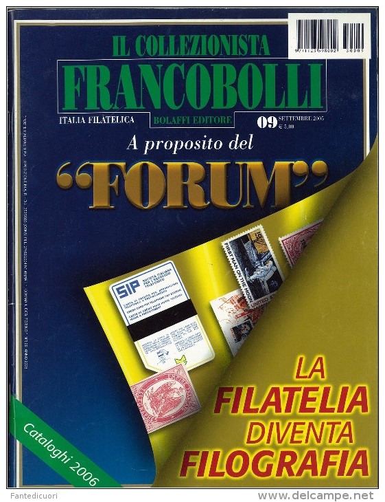 Rivista Il Collezionista, Bolaffi Editore N. 9 Anno 2005 - Italien (àpd. 1941)