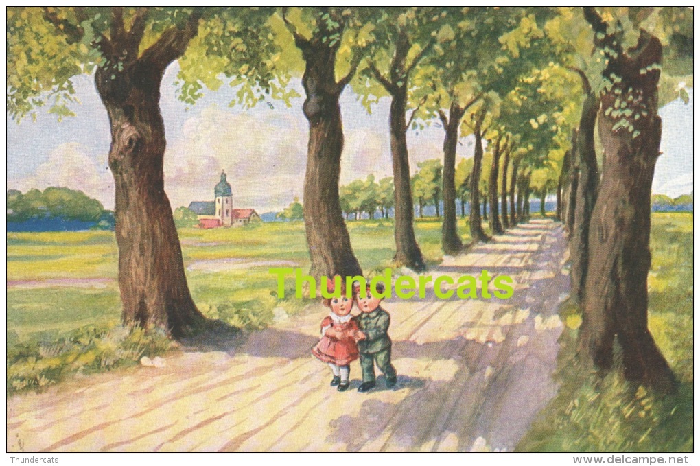 CPA ILLUSTRATEUR ENFANTS ** AD. HOFFMANN ** ARTIST SIGNED CHILDREN CARD **  SWSB 5065 - Hoffmann, Ad.