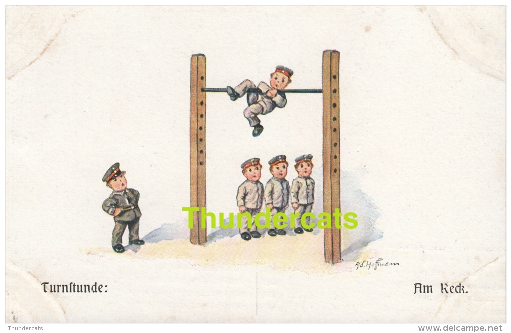 CPA ILLUSTRATEUR ENFANTS ** AD. HOFFMANN ** ARTIST SIGNED CHILDREN CARD **  SWSB 4985 - Hoffmann, Ad.