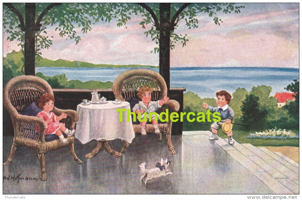 CPA ILLUSTRATEUR ENFANTS ** AD. HOFFMANN ** ARTIST SIGNED CHILDREN CARD **  SWSB 5215 - Hoffmann, Ad.