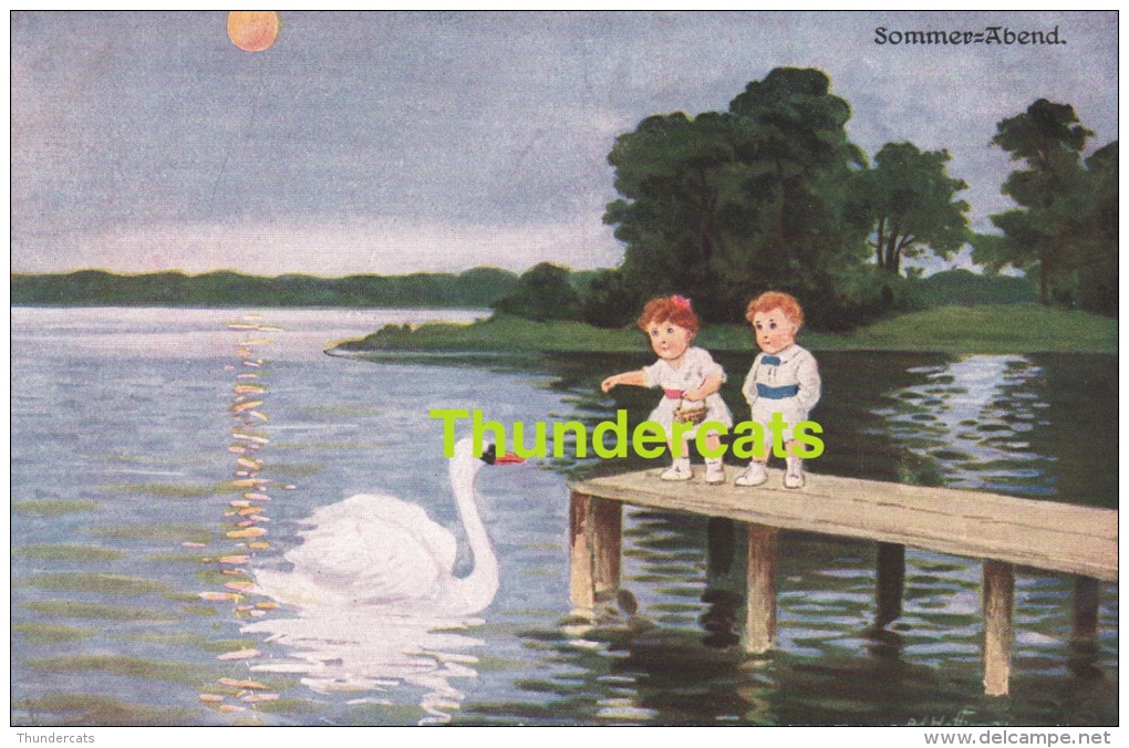 CPA ILLUSTRATEUR ENFANTS ** AD. HOFFMANN ** ARTIST SIGNED CHILDREN CARD **  SWSB 5218 - Hoffmann, Ad.