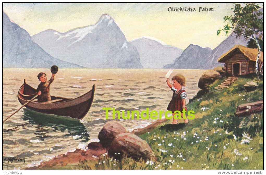 CPA ILLUSTRATEUR ENFANTS ** AD. HOFFMANN ** ARTIST SIGNED CHILDREN CARD **  SWSB 5220 - Hoffmann, Ad.