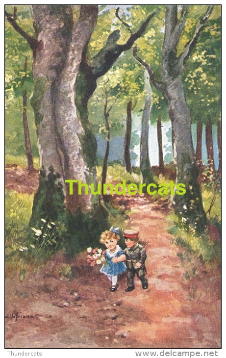 CPA ILLUSTRATEUR ENFANTS ** AD. HOFFMANN ** ARTIST SIGNED CHILDREN CARD **  SWSB 5060 - Hoffmann, Ad.