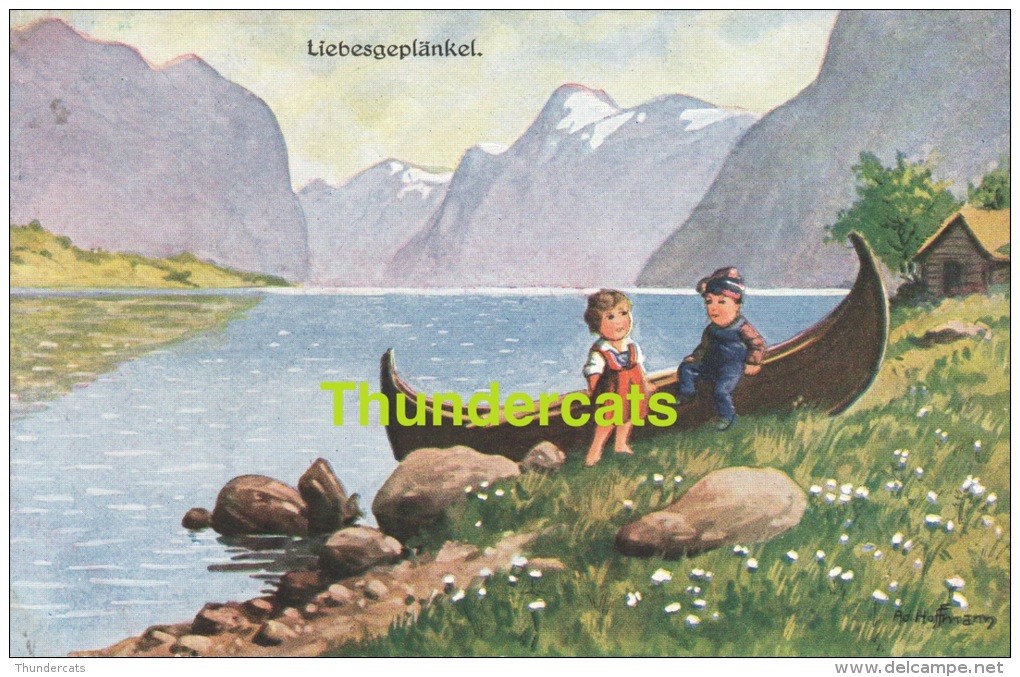 CPA ILLUSTRATEUR ENFANTS ** AD. HOFFMANN ** ARTIST SIGNED CHILDREN CARD **  SWSB 5221 - Hoffmann, Ad.