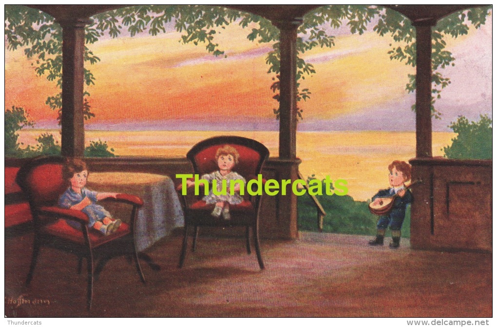 CPA ILLUSTRATEUR ENFANTS ** AD. HOFFMANN ** ARTIST SIGNED CHILDREN CARD **  SWSB 5214 - Hoffmann, Ad.