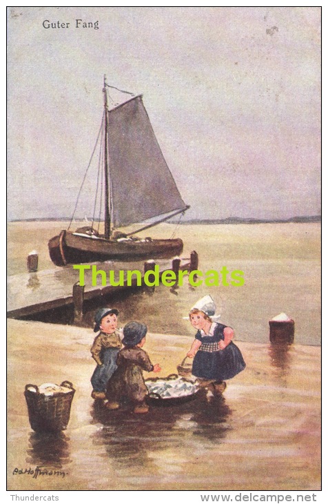 CPA ILLUSTRATEUR ENFANTS ** AD. HOFFMANN ** ARTIST SIGNED CHILDREN CARD **  SWSB 5277 - Hoffmann, Ad.