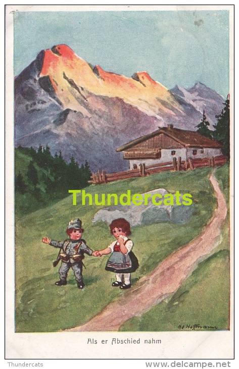 CPA ILLUSTRATEUR ENFANTS ** AD. HOFFMANN ** ARTIST SIGNED CHILDREN CARD **  SWSB 4948 - Hoffmann, Ad.