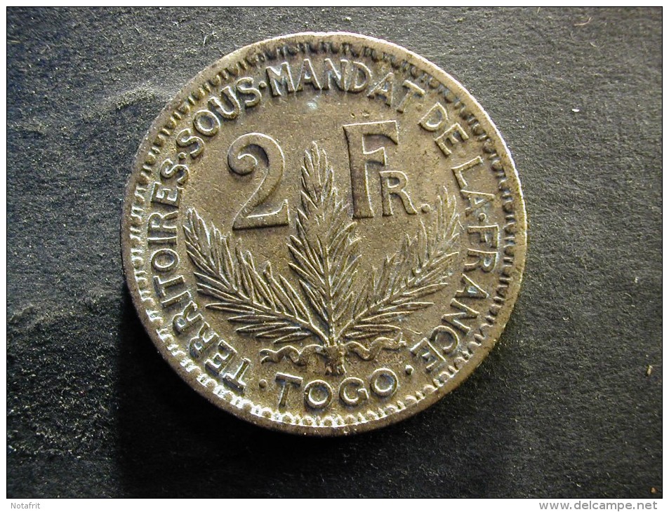 Togo  2 Fr 1924  Rare - Altri – Africa