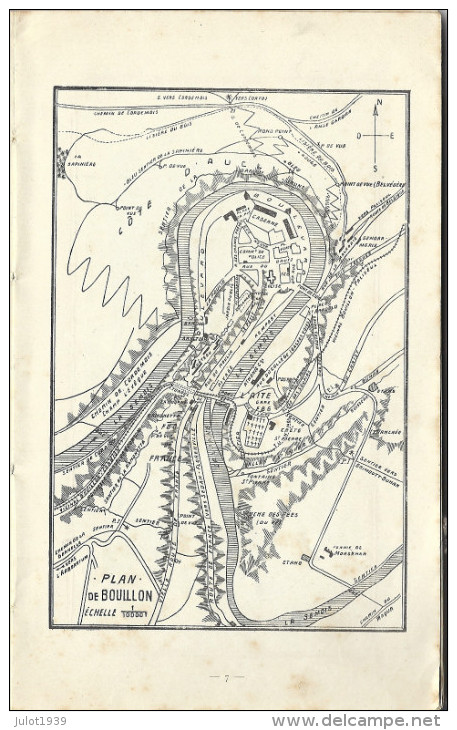 BOUILLON ..-- Guide Illustré . Par Ad. LE ROY .  1907 . 77 Pages . Nombreuses Photos . - Bouillon