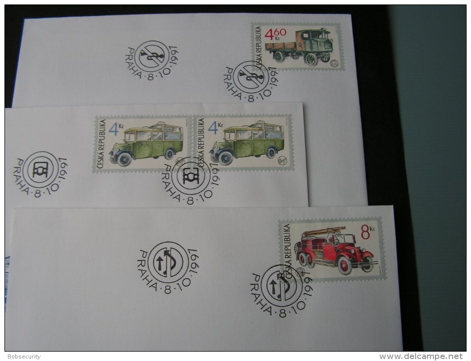 == CSR 3 FDC 1997  LKW Autos 158-160 - FDC