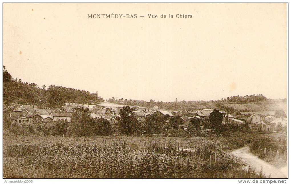 K80  /  DEPT 55 CPA CPA MONTMEDY BAS VUE DE LA CHIERS NEUVE - Montmedy