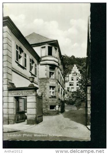 Landstuhl Pfalz Moorbad Sickingen Kur-Villa Sickingen 60er Sw Kleinformat - Landstuhl