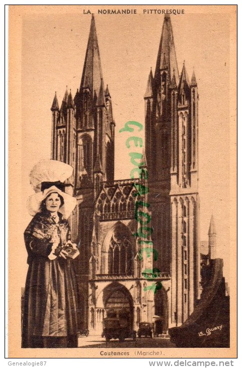 50 - COUTANCES - LA CATHEDRALE - Coutances