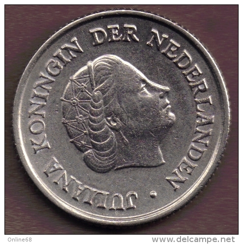 NEDERLAND Netherlands 25 CENTS 1950 - 1948-1980 : Juliana