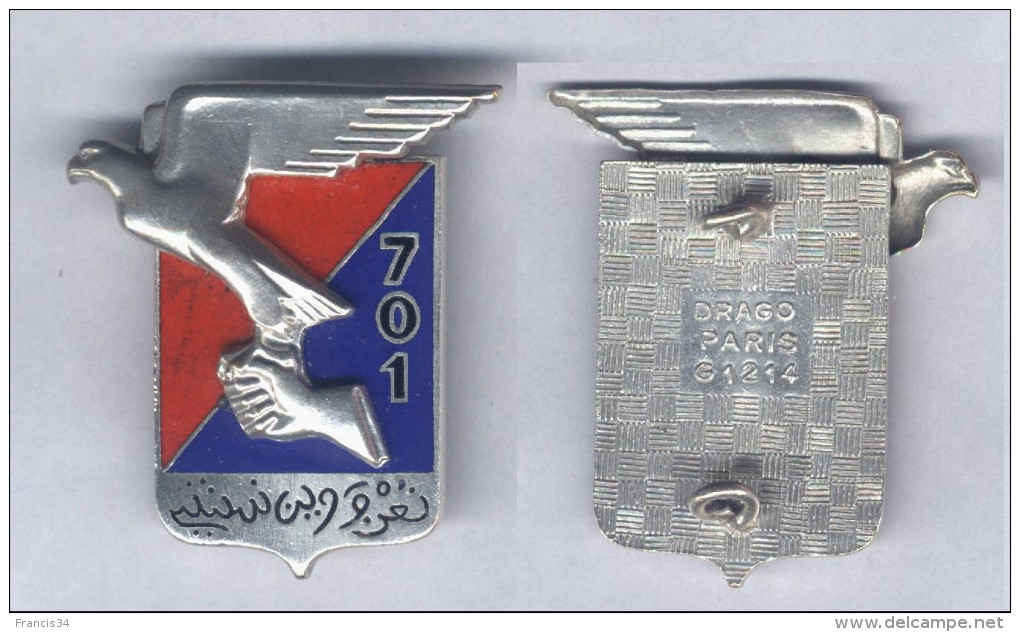 Insigne Du 701e Groupe D´Artillerie Guidée - Armée De Terre