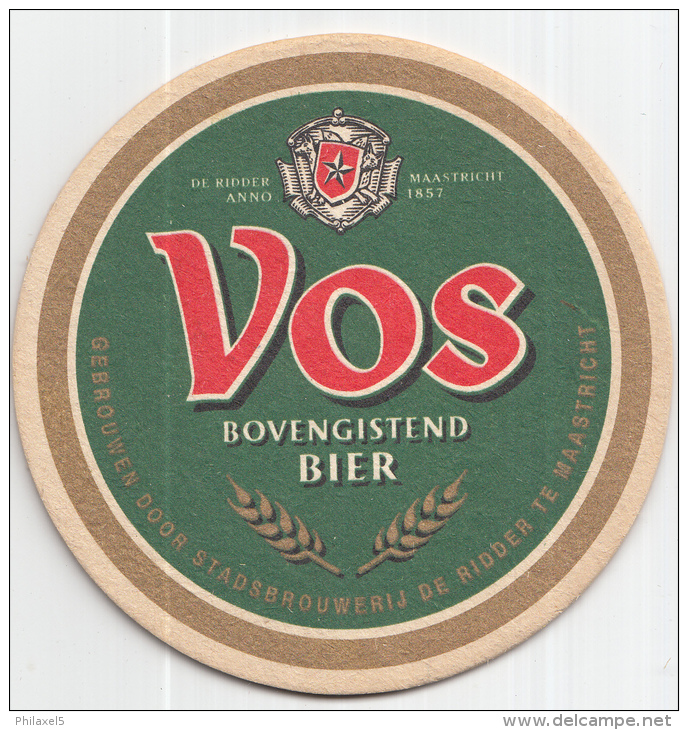 Stadsbrouwerij De Ridder - Maastricht - Vos - Rekenwonder - Ongebruikt - Bierviltjes