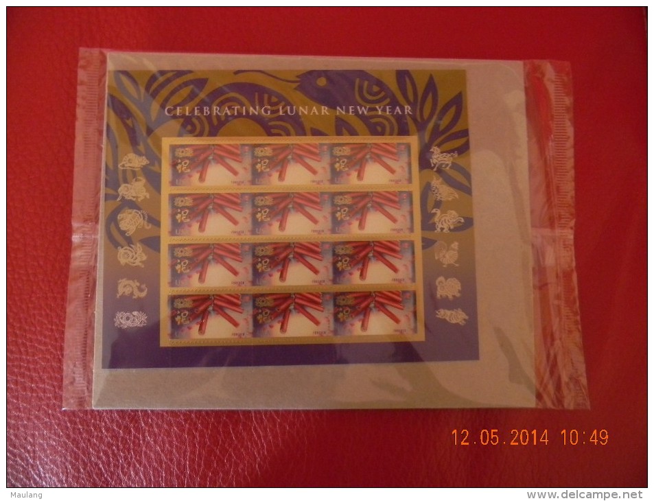 2013 Scott N° 4726 Sheet Of 12 Celebrating Lunar New Year - Neufs