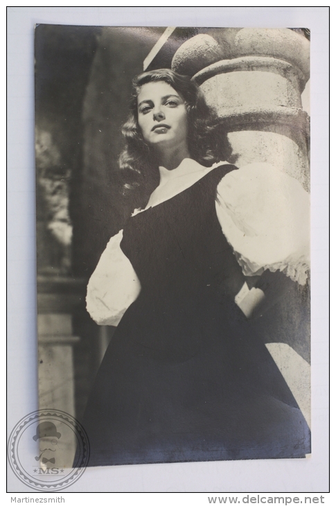 Old  Actress Real Photo Postcard: Pier Angeli - Actores