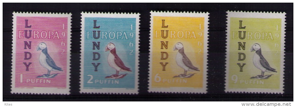 LUNDY 1962 BIRDS - Marine Web-footed Birds