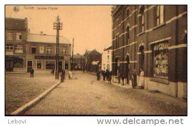 TUBIZE « Derrière L’église » - Nels  (1928) - Tubize