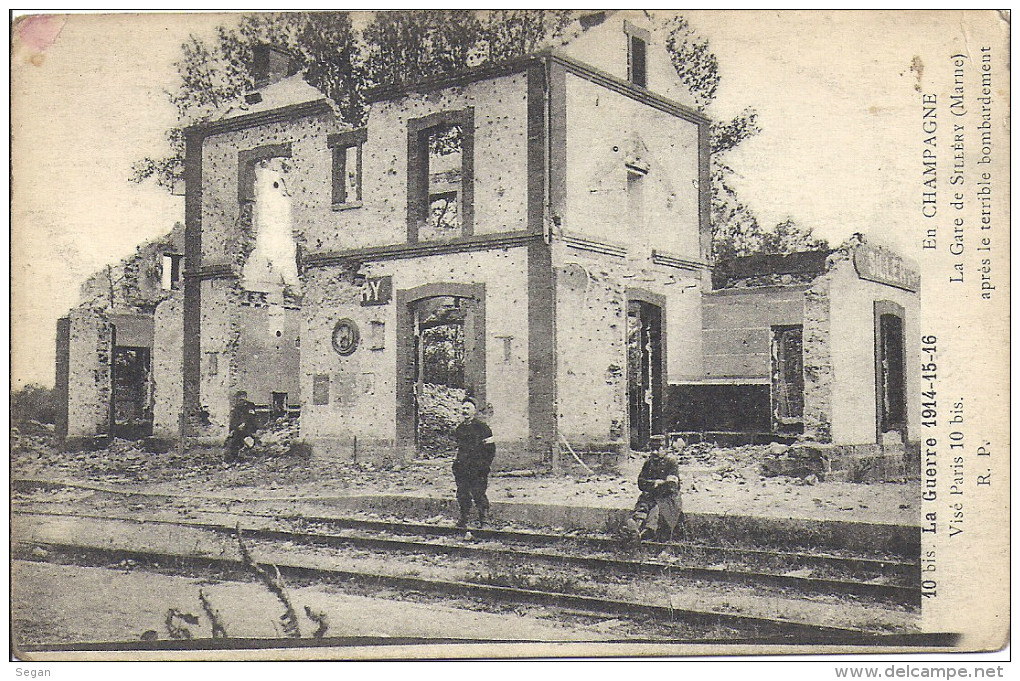 SILLERY     LA GARE - Sillery