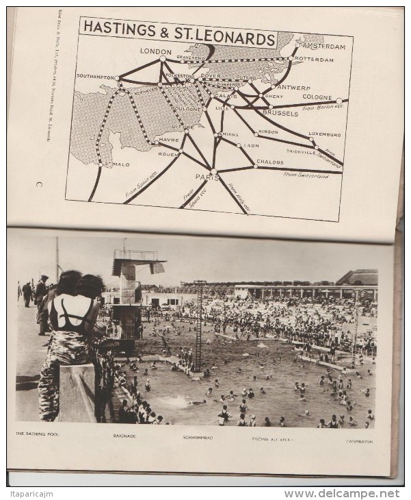 Livre :  Hastings Et  St  Leonards , Angleterre  Imprimerie - Autres & Non Classés