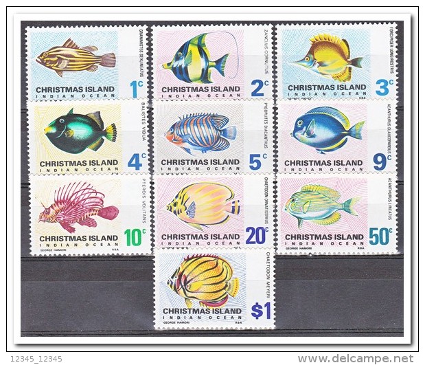 Christmas Island Postfris MNH, Fish - Christmas Island