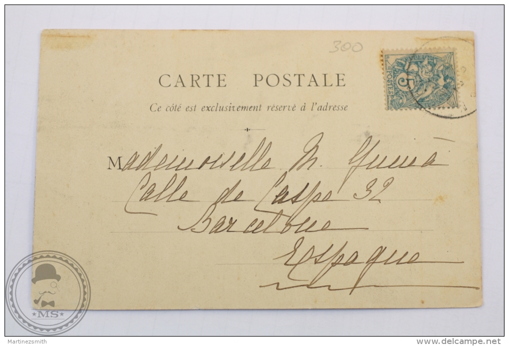 Old 1904 France Postcard - St. Christophe En Brionnais, Etablissement Thermal, Les Bains - Ed. F. Pégon - Otros & Sin Clasificación