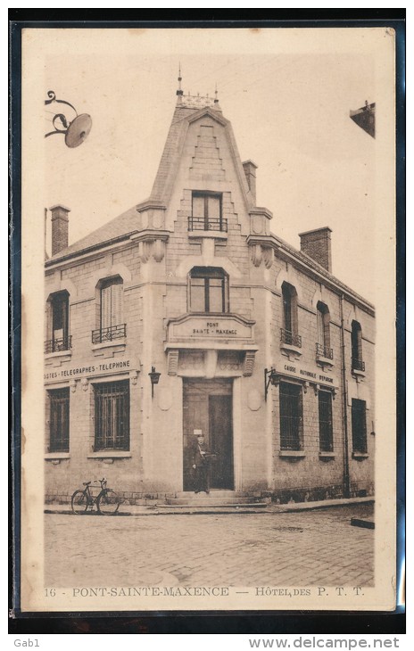 60 --- Pont - Sainte - Maxence --- Hotel Des P.T.T. - Pont Sainte Maxence