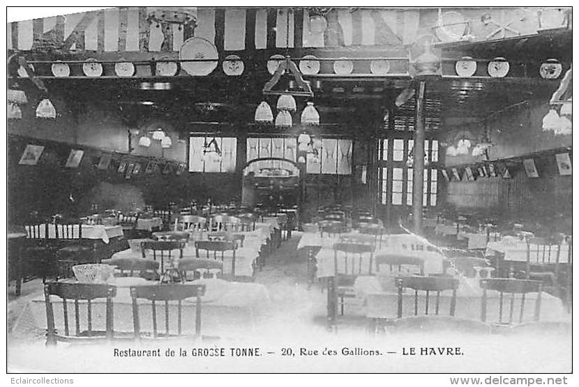 Le Havre   76     Restaurant De La Grosse Tonne - Zonder Classificatie