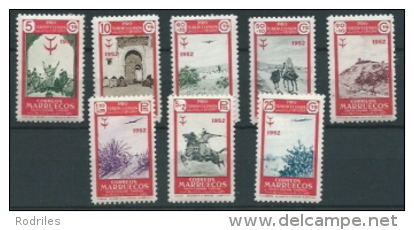 MARRUECOS EDIFIL Nº 361/68 * - Spanish Morocco