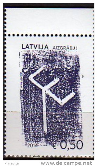 2014 Latvia / Lettland - Aizgrabj - 1 V - Paper -MNH** - Lettland