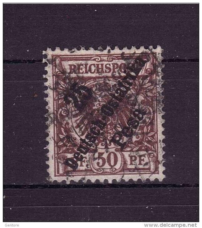 GERMAN EAST AFRICA 1896 Empire Stamp Overprinted  Michel Cat N° 9  Very Fine Used - German East Africa