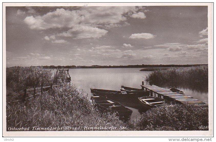 AK Timmendorfer Strand - Hemmelsdorfer See - 1940 (4288) - Timmendorfer Strand