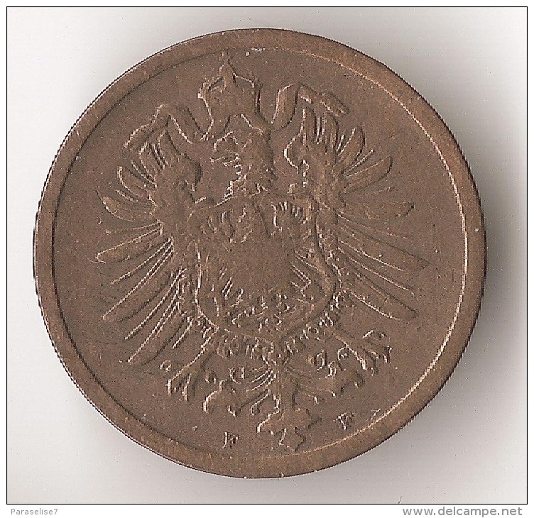 ALLEMAGNE 2 PFENNIG 1874 F - 2 Pfennig