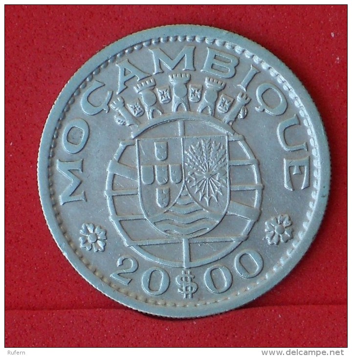 MOZAMBIQUE  20  ESCUDOS  1955  SILVER COIN KM# 80  -    (Nº06868) - Mozambique