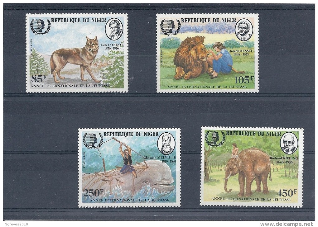 140012505  NIGER  YVERT   Nº  666/9  **/MNH - Niger (1960-...)