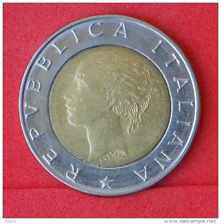 ITALY  500  LIRAS  1996   KM# 181  -    (Nº06900) - 500 Lire