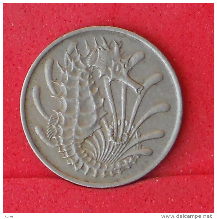 SINGAPORE  10  CENTS  1968   KM# 3  -    (Nº06932) - Singapur