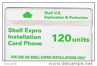 GRAN BRETAGNA (UNITED KINGDOM) - OIL RIGS L&G - SHELL EXPRO: USE ON SHELL EXPRO INSTALLATIONS (CODE 232E)-USED-RIF-6986 - Petrole