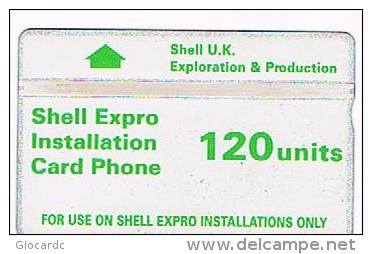 GRAN BRETAGNA (UNITED KINGDOM) - OIL RIGS L&G - SHELL EXPRO: USE ON SHELL EXPRO INSTALLATIONS (CODE 232E)-USED-RIF-6986 - Erdöl