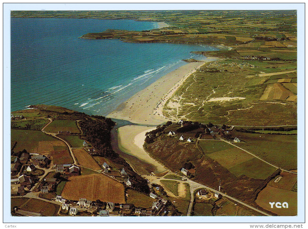 29c08	Cpm	PLOVENEZ PORZAY ,	L'Anse De Tréfeuntec , La Palge De Ste Anne , Pointe De Talagrip - Plonévez-Porzay