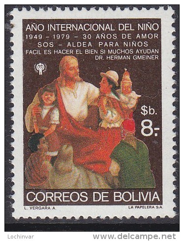BOLIVIA, 1979 INT YEAR CHILD 1 MNH - Bolivia