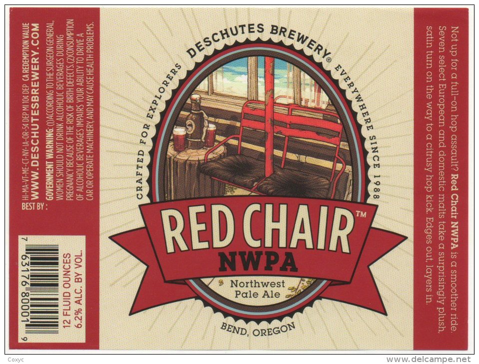 Deschutes - Red Chair NWPA (USA) - Birra